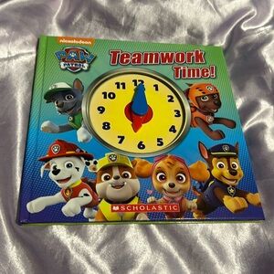 Teamwork time paw patrol kids book